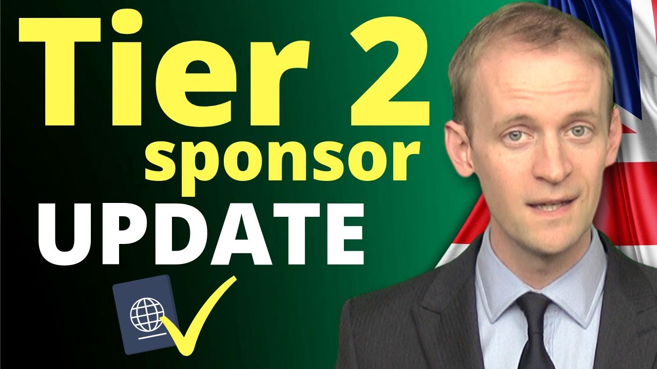 Tier 2 sponsor Update