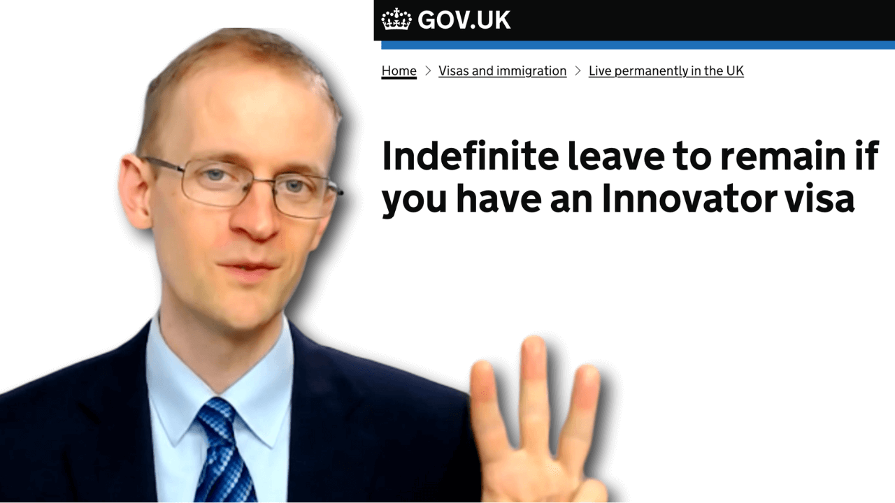 24 Applying for indefinite leave to remain on the innovator visa - 3 TIPS!