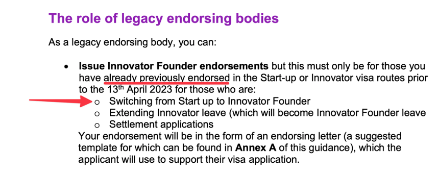 49 How to switch from the Start-up visa to the Innovator Founder visa