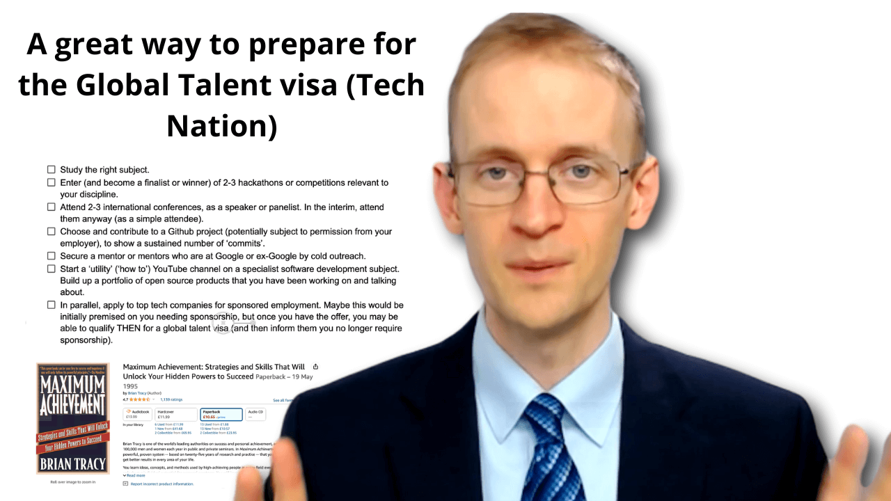 053 A great way to prepare for the Global Talent visa (Tech Nation)