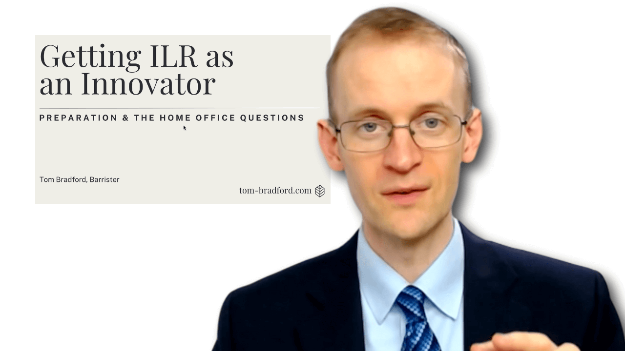 075 Settlement for Innovator Founders - you will be asked these questions!